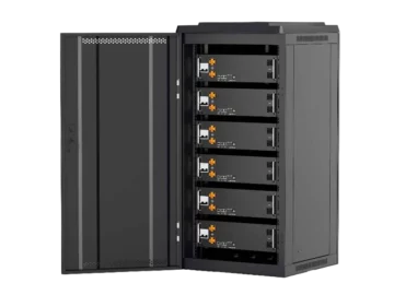 Armario rack 6u para baterías LiFePO4 SIMPO 5000 en paralelo